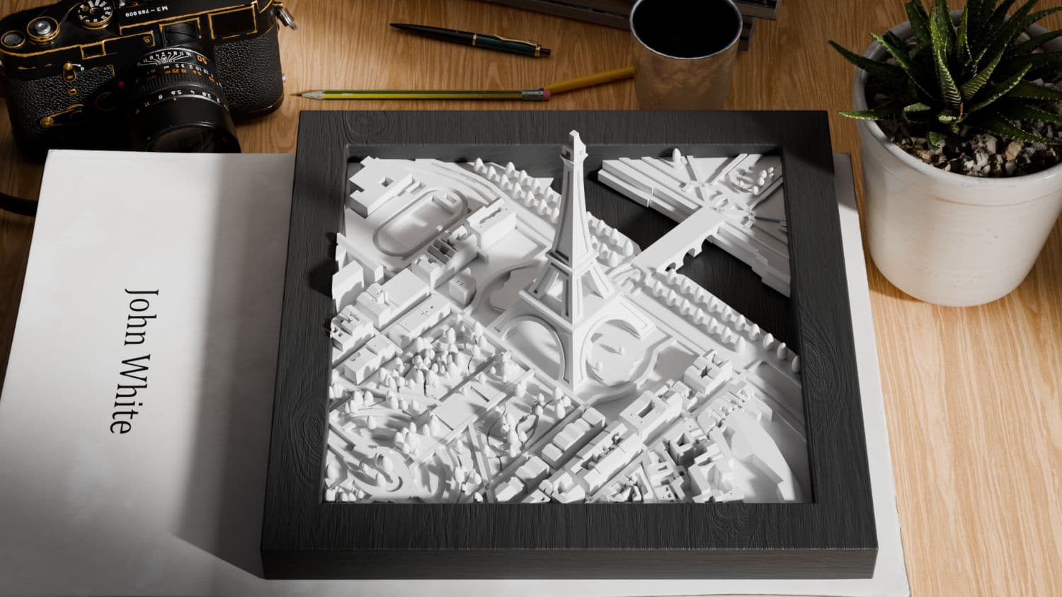 Paris 3D city model